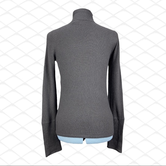 𝅺UO HWR Women’s Wool Angora Cashmere Blend Turtleneck Sweater Size S Brown - Picture 3 of 7